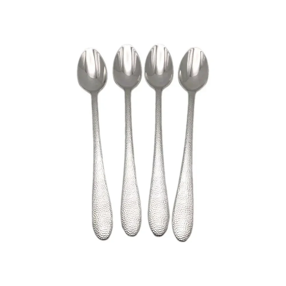 Lenox Garvey Haveson IceTea Spoon 4 Piece Set 18/10 Stainless Flatware Vietnam